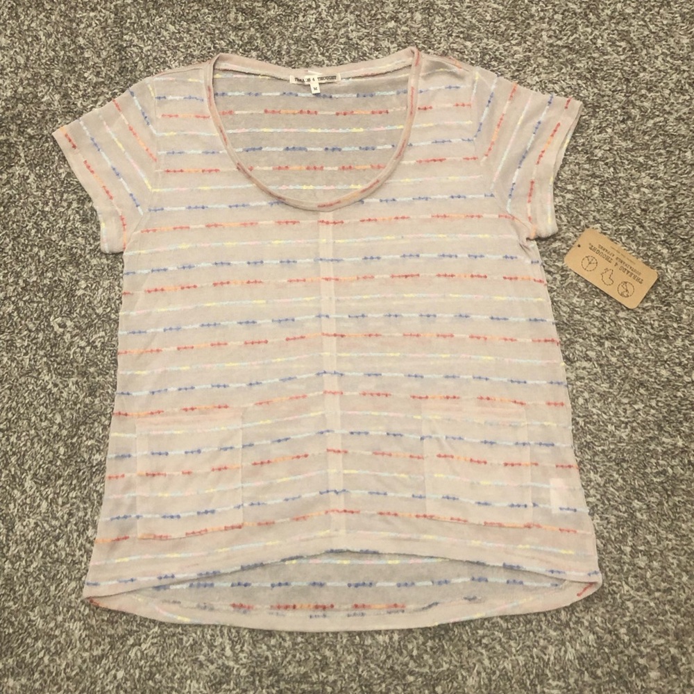 Threads 4 Thought Colorful Textured Lightweight T-Shirt